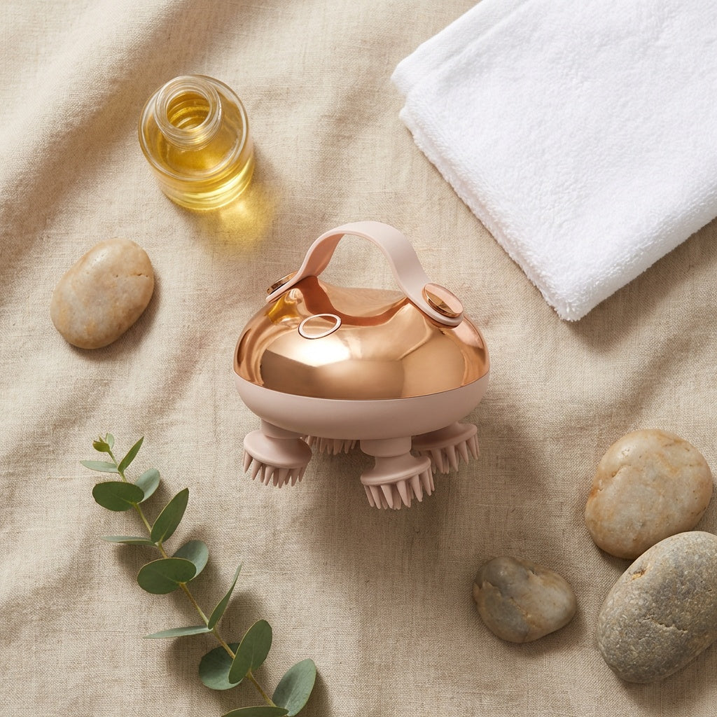 Pulviora - Masseur de cuir chevelu waterproof